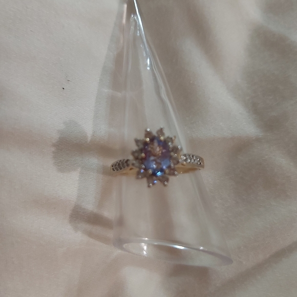 14k tanzanite ring - Picture 2 of 2